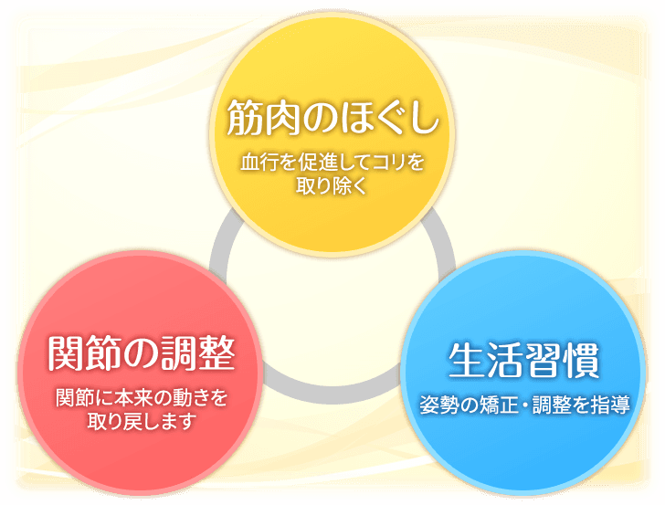 多方面からアプローチ